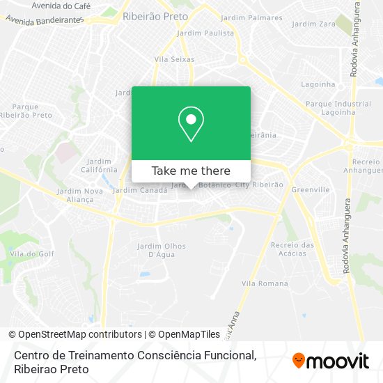 Centro de Treinamento Consciência Funcional map