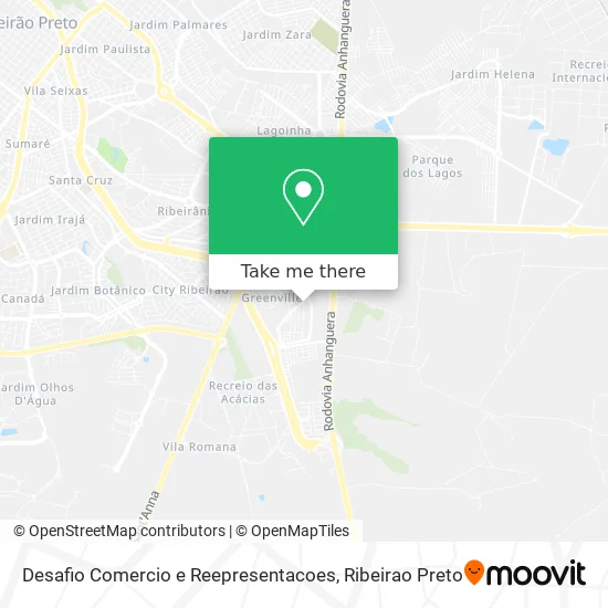 Desafio Comercio e Reepresentacoes map