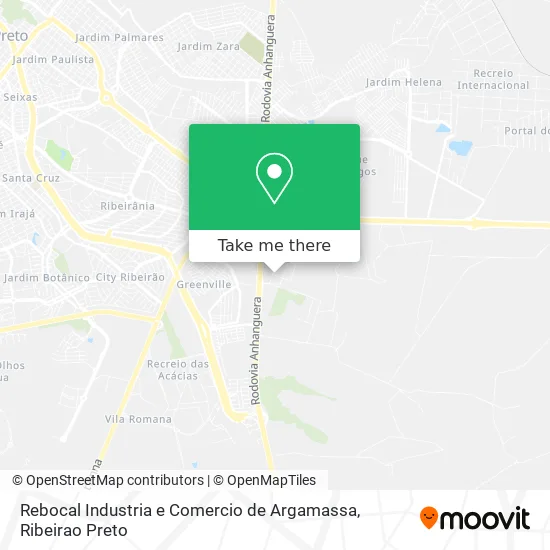 Rebocal Industria e Comercio de Argamassa map