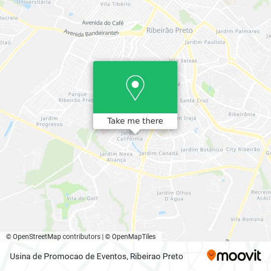 Usina de Promocao de Eventos map