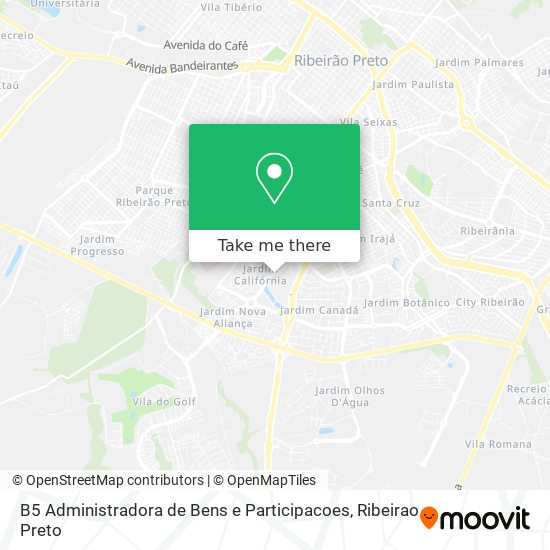 B5 Administradora de Bens e Participacoes map