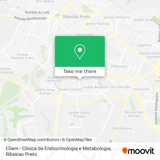 Cliem - Clinica de Endocrinologia e Metabologia map