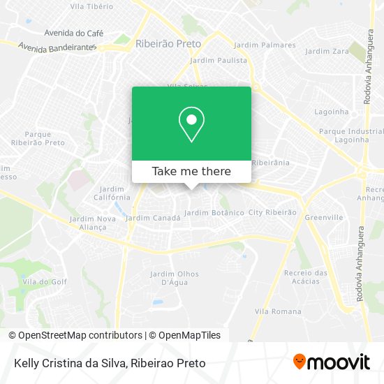 Kelly Cristina da Silva map