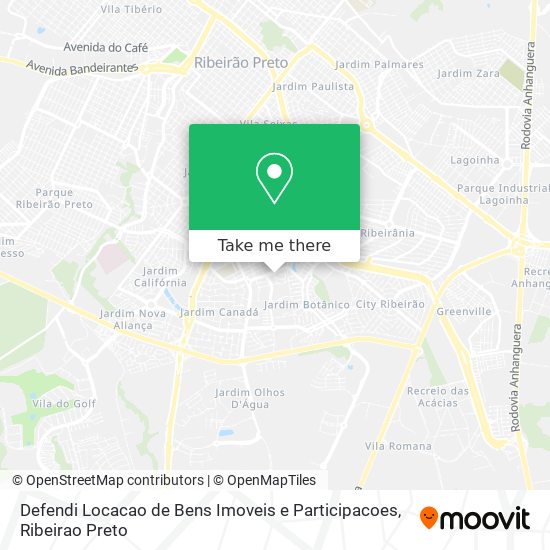 Defendi Locacao de Bens Imoveis e Participacoes map