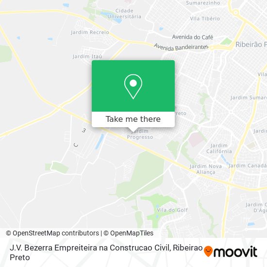 J.V. Bezerra Empreiteira na Construcao Civil map