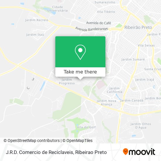 J.R.D. Comercio de Reciclaveis map