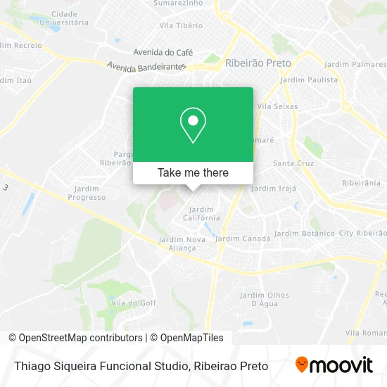 Thiago Siqueira Funcional Studio map