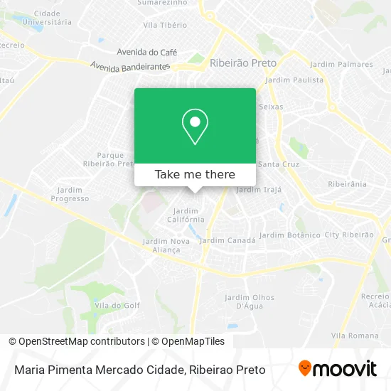 Maria Pimenta Mercado Cidade map