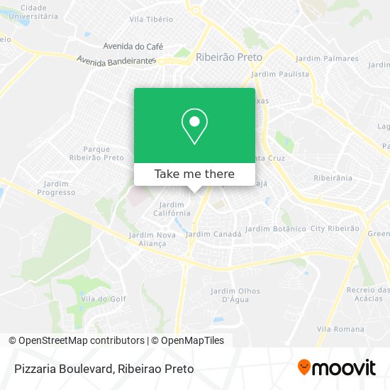 Pizzaria Boulevard map