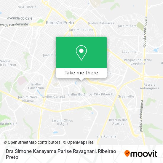 Dra Simone Kanayama Parise Ravagnani map