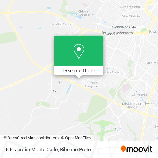 E E. Jardim Monte Carlo map