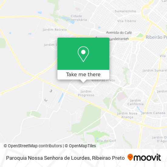 Paroquia Nossa Senhora de Lourdes map