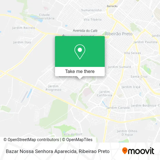 Bazar Nossa Senhora Aparecida map