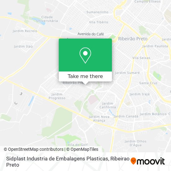 Sidplast Industria de Embalagens Plasticas map