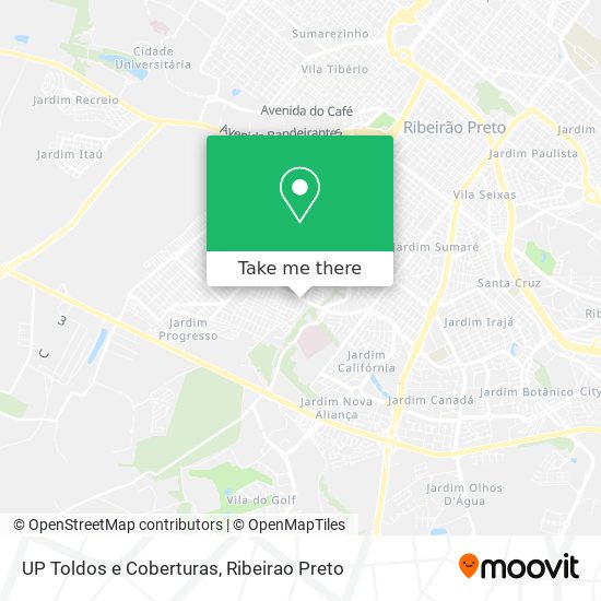 UP Toldos e Coberturas map