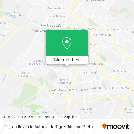 Tigrao Revenda Autorizada Tigre map