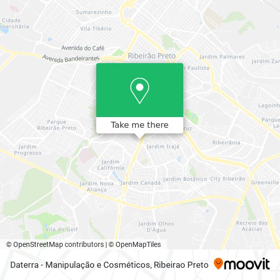 Daterra - Manipulação e Cosméticos map