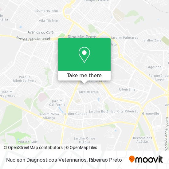 Nucleon Diagnosticos Veterinarios map