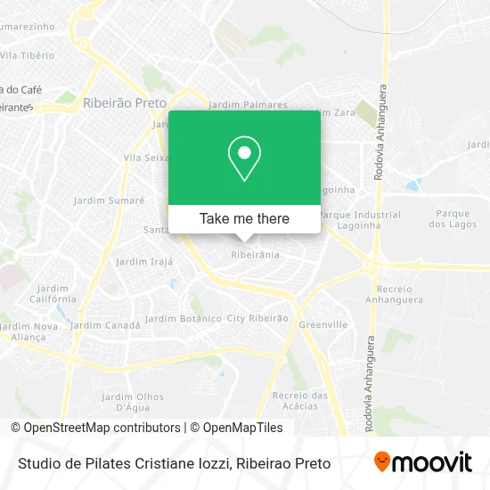 Studio de Pilates Cristiane Iozzi map
