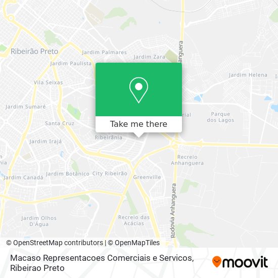 Macaso Representacoes Comerciais e Servicos map