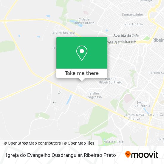 Igreja do Evangelho Quadrangular map