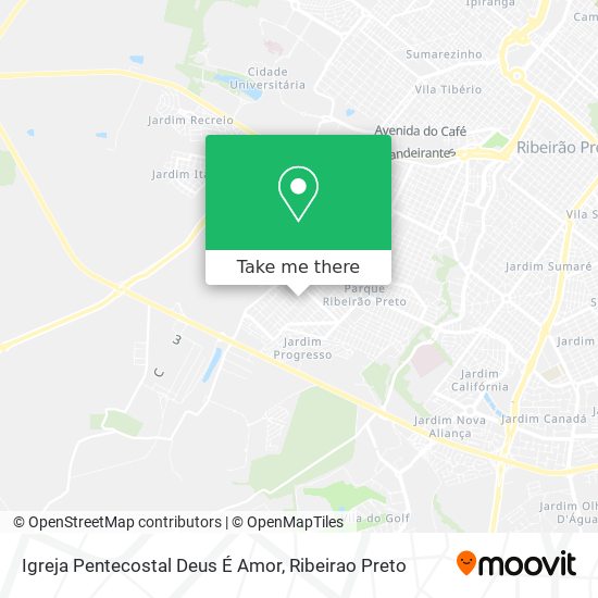 Igreja Pentecostal Deus É Amor map
