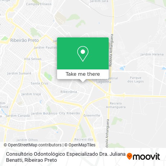 Consultório Odontológico Especializado Dra. Juliana Benatti map