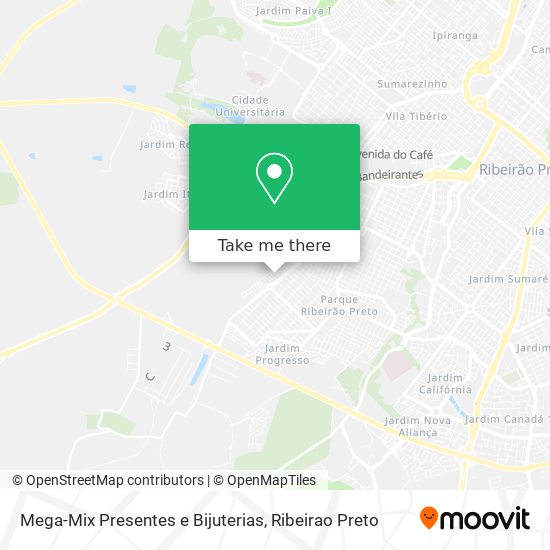 Mega-Mix Presentes e Bijuterias map