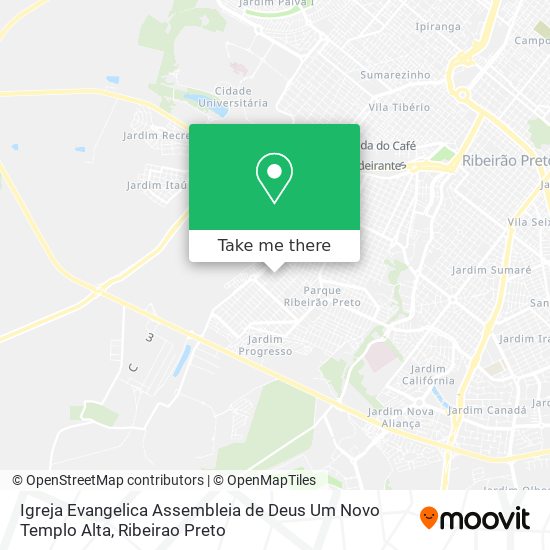 Igreja Evangelica Assembleia de Deus Um Novo Templo Alta map