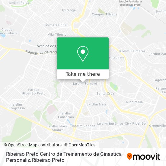 Ribeirao Preto Centro de Treinamento de Ginastica Personaliz map