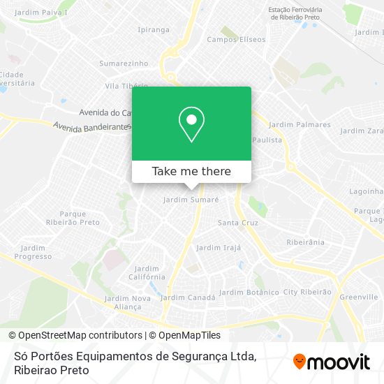 Só Portões Equipamentos de Segurança Ltda map