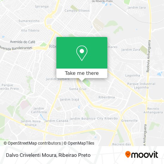 Dalvo Crivelenti Moura map