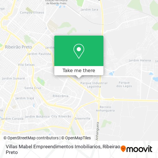 Villas Mabel Empreendimentos Imobiliarios map