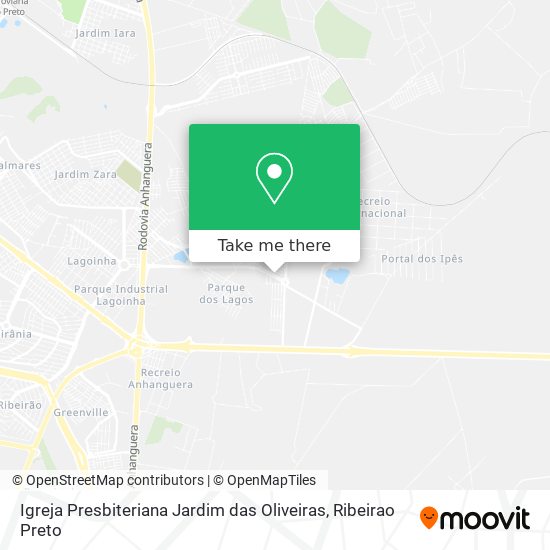 Igreja Presbiteriana Jardim das Oliveiras map