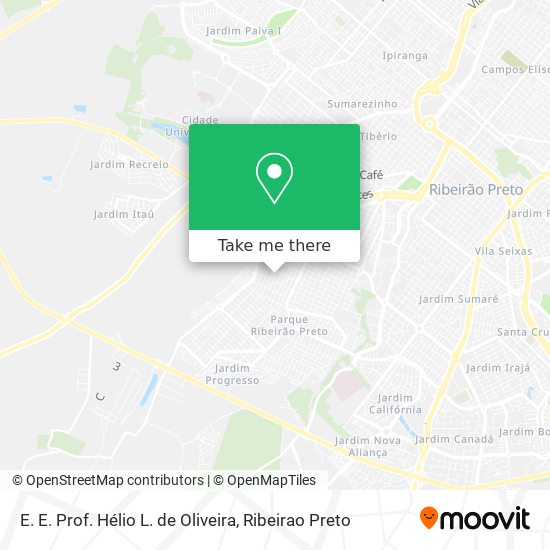 E. E. Prof. Hélio L. de Oliveira map