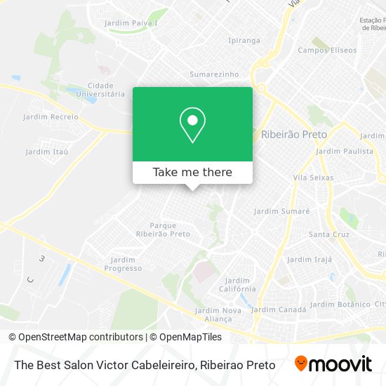 The Best Salon Victor Cabeleireiro map