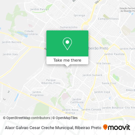 Alaor Galvao Cesar Creche Municipal map