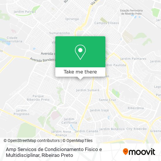 Amp Servicos de Condicionamento Fisico e Multidisciplinar map