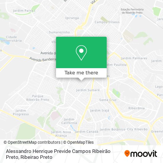 Mapa Alessandro Henrique Previde Campos Ribeirão Preto