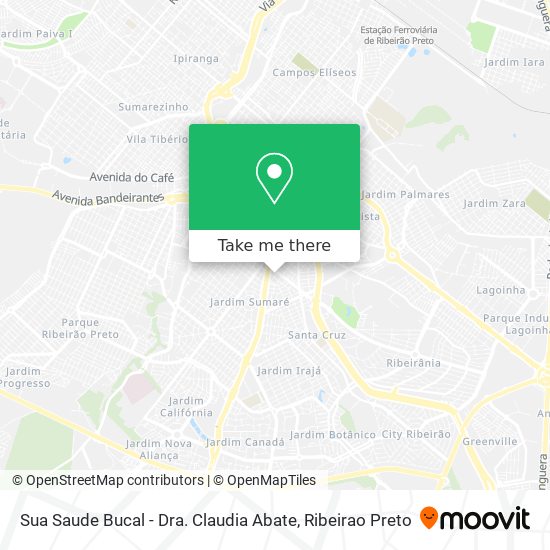 Sua Saude Bucal - Dra. Claudia Abate map