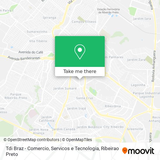 Tdi Braz - Comercio, Servicos e Tecnologia map