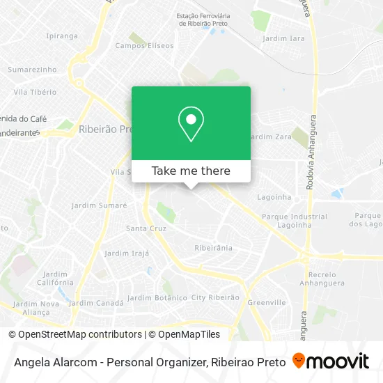 Angela Alarcom - Personal Organizer map