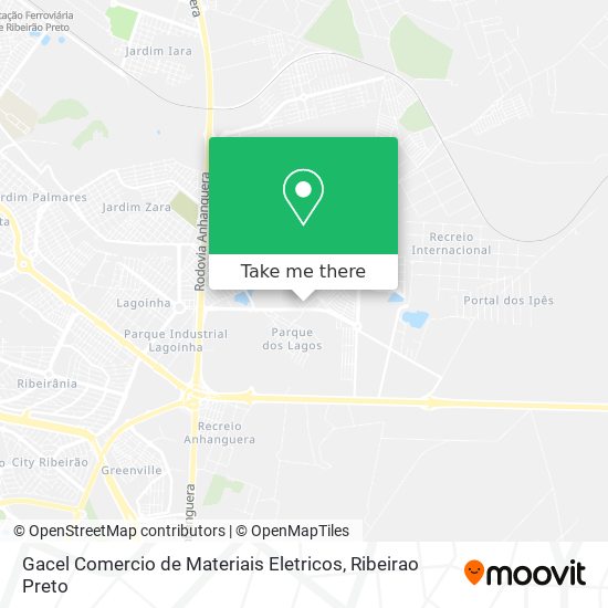 Gacel Comercio de Materiais Eletricos map