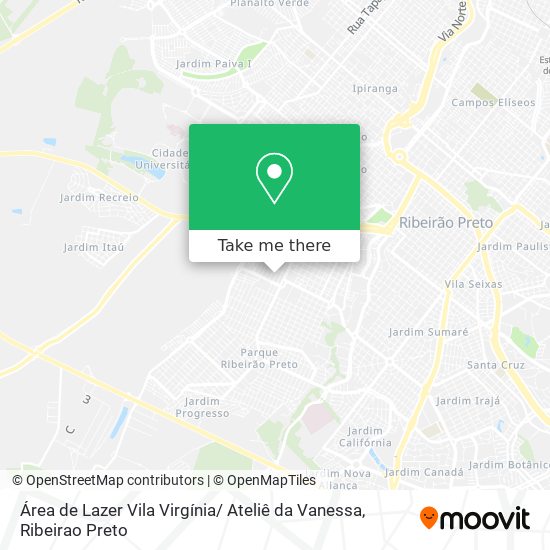 Mapa Área de Lazer Vila Virgínia/ Ateliê da Vanessa