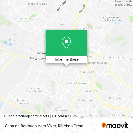 Casa de Repouso Vem Viver map