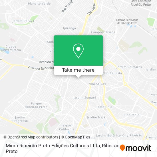 Micro Ribeirão Preto Edições Culturais Ltda map