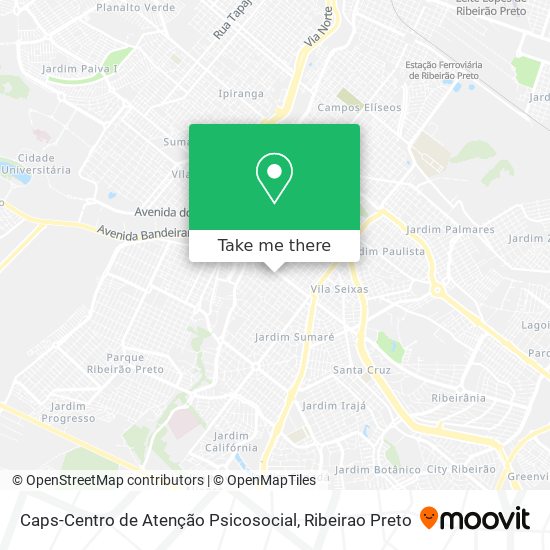 Caps-Centro de Atenção Psicosocial map