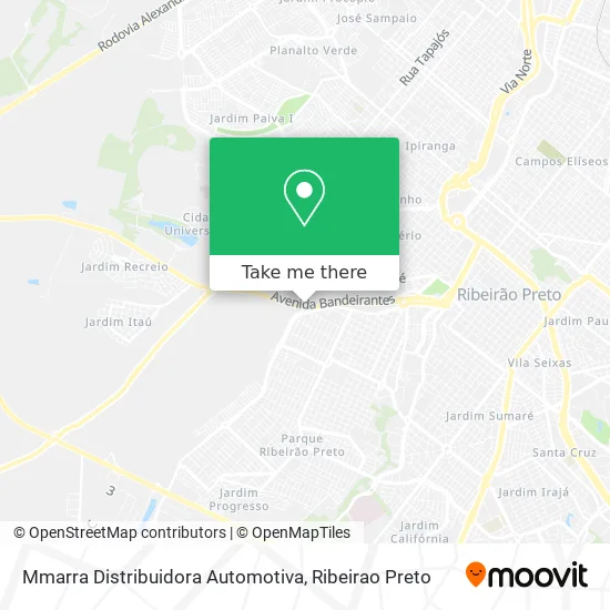 Mmarra Distribuidora Automotiva map