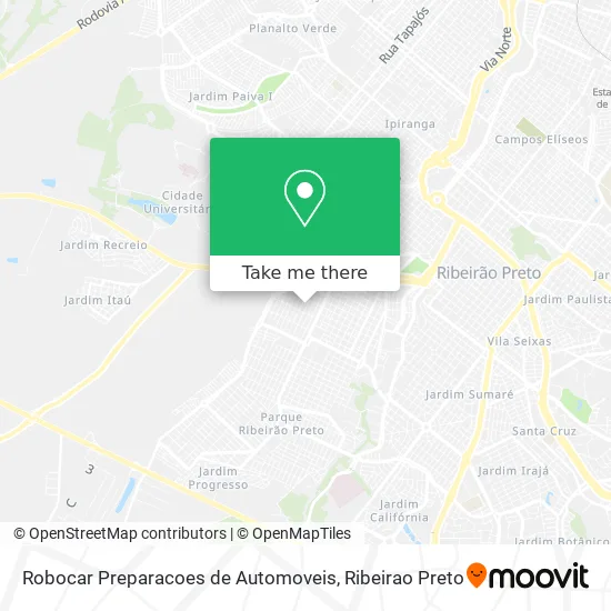 Robocar Preparacoes de Automoveis map