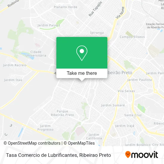 Tasa Comercio de Lubrificantes map